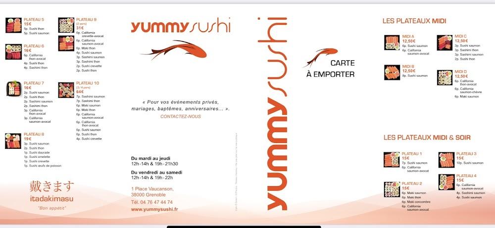 Yummy Sushi - Sushi-bar - Menu Image 3